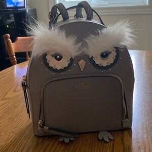 Kate Spade Owl Backpack Purse (New)